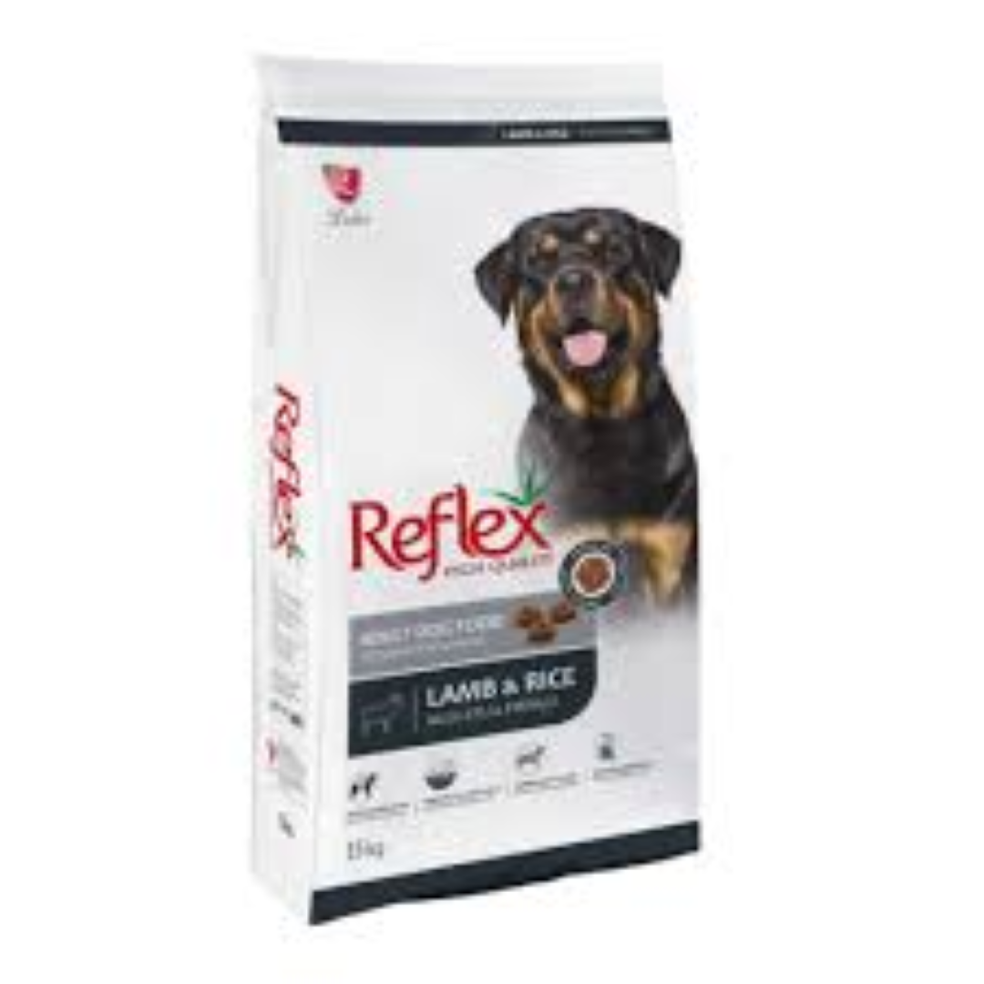 REFLEX ADULT DOG FOOD LAMB & RICE 3KG